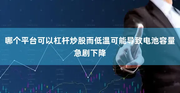 哪个平台可以杠杆炒股而低温可能导致电池容量急剧下降